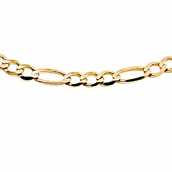 9ct gold 16.9g 20 inch figaro Chain